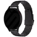 Samsung Galaxy Watch 46mm Butterfly titanium band (zwart)