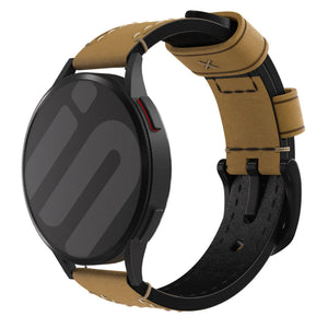 Fossil Gen 6 - 42mm genuine leren band (bruin)