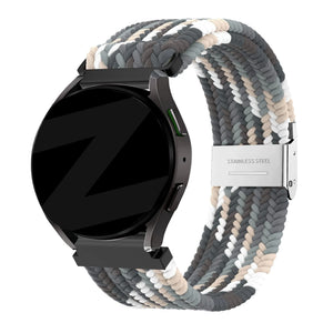 Bandz Coros Pace 2 gevlochten nylon band (zwart mix)