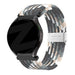 Bandz Coros Pace 2 gevlochten nylon band (zwart mix)