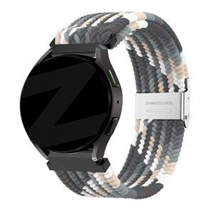 Bandz Actyve Smartwatch 20mm gevlochten nylon band (leisteen)