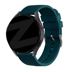 Bandz Huawei Watch GT 7 Pro Silicone Strap 'Deluxe' (Dark Green)