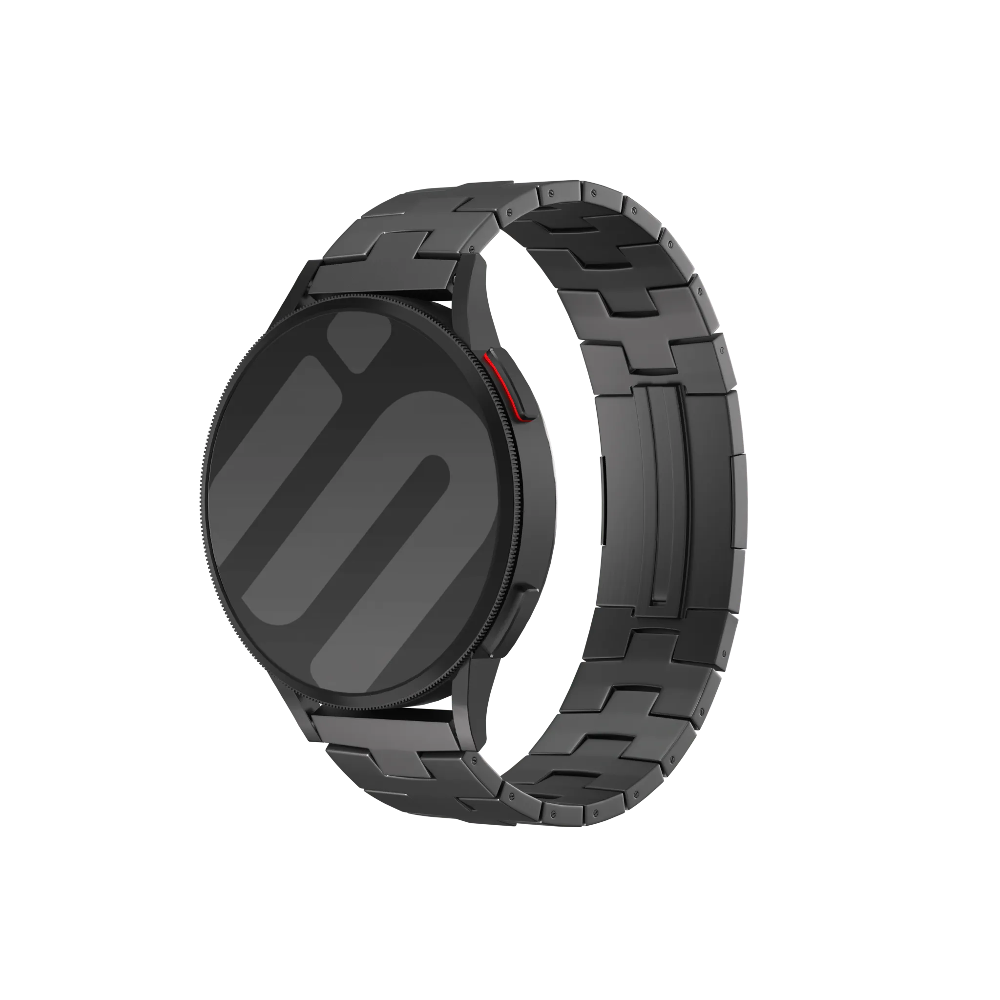 Huawei Watch Ultimate titanium grain band (platte sluiting) (grafiet)