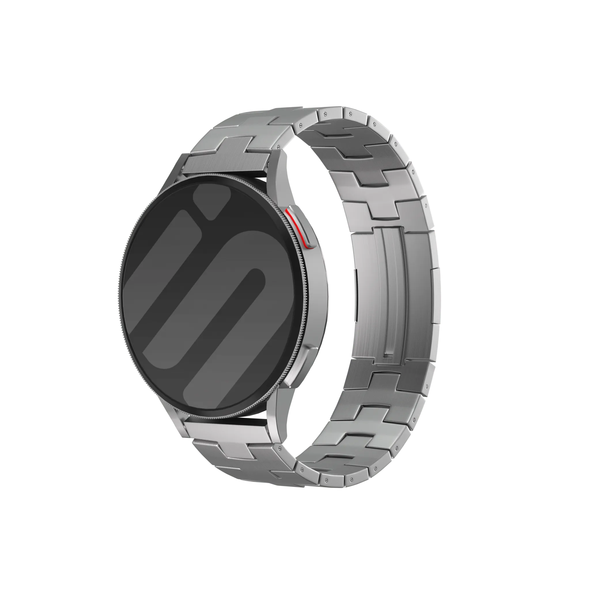 Huawei Watch GT 6 Pro - 46mm Titanium Grain Strap (Flat Buckle) (Silver)