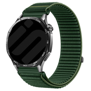 Samsung Galaxy Watch 7 - 44mm Wave Nylon Strap (Dark Green)