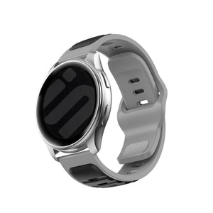 Xiaomi Amazfit Bip outdoor duo siliconen bandje (zwart/grijs)
