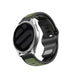 Coros Pace 4 outdoor duo siliconen bandje (groen/zwart)