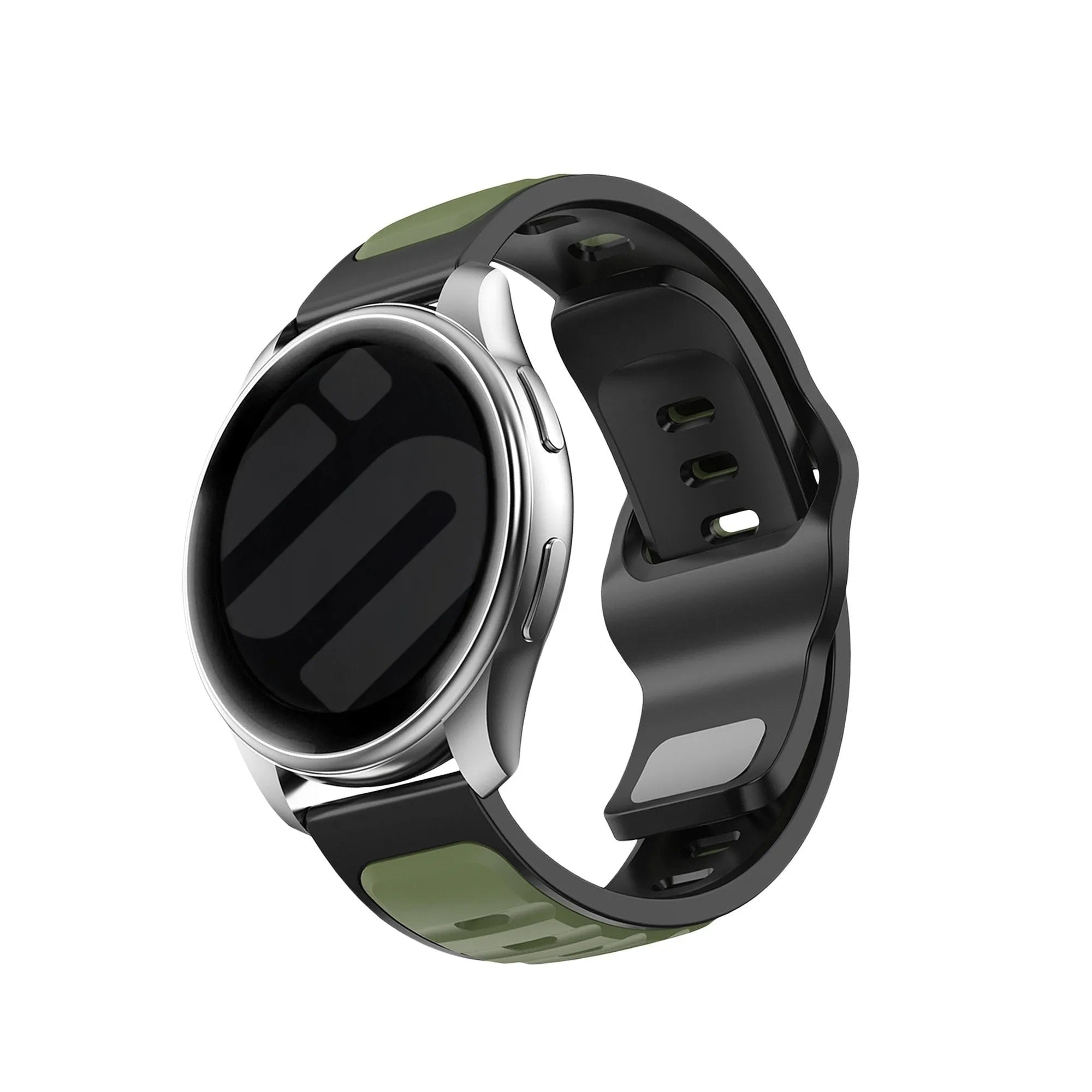 Gard Pro Health Smartwatch 2+ outdoor duo siliconen bandje (groen/zwart)