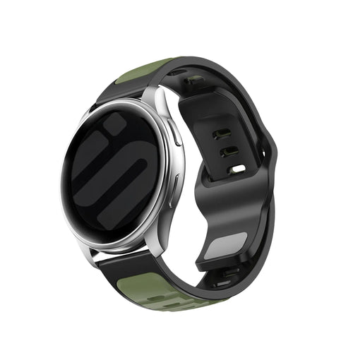 Amazfit GTR 3 (Pro) Outdoor Duo Silicone Strap (Green/Black)