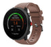 Polar Vantage M twill siliconen band (koffiebruin)
