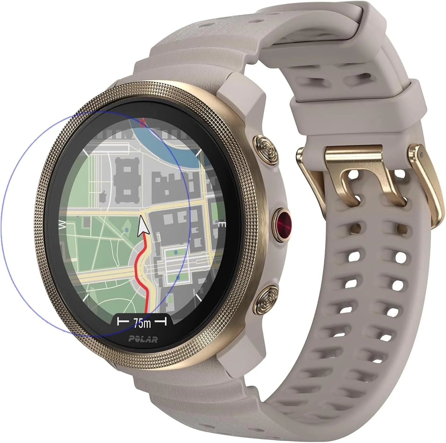 Polar Vantage M3 screenprotector (glas)