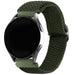 Samsung Galaxy Watch 4 44mm Braided Nylon Strap (Green)