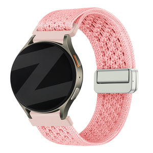 Bandz Garmin Vivomove Style vintage nylon band (roze)