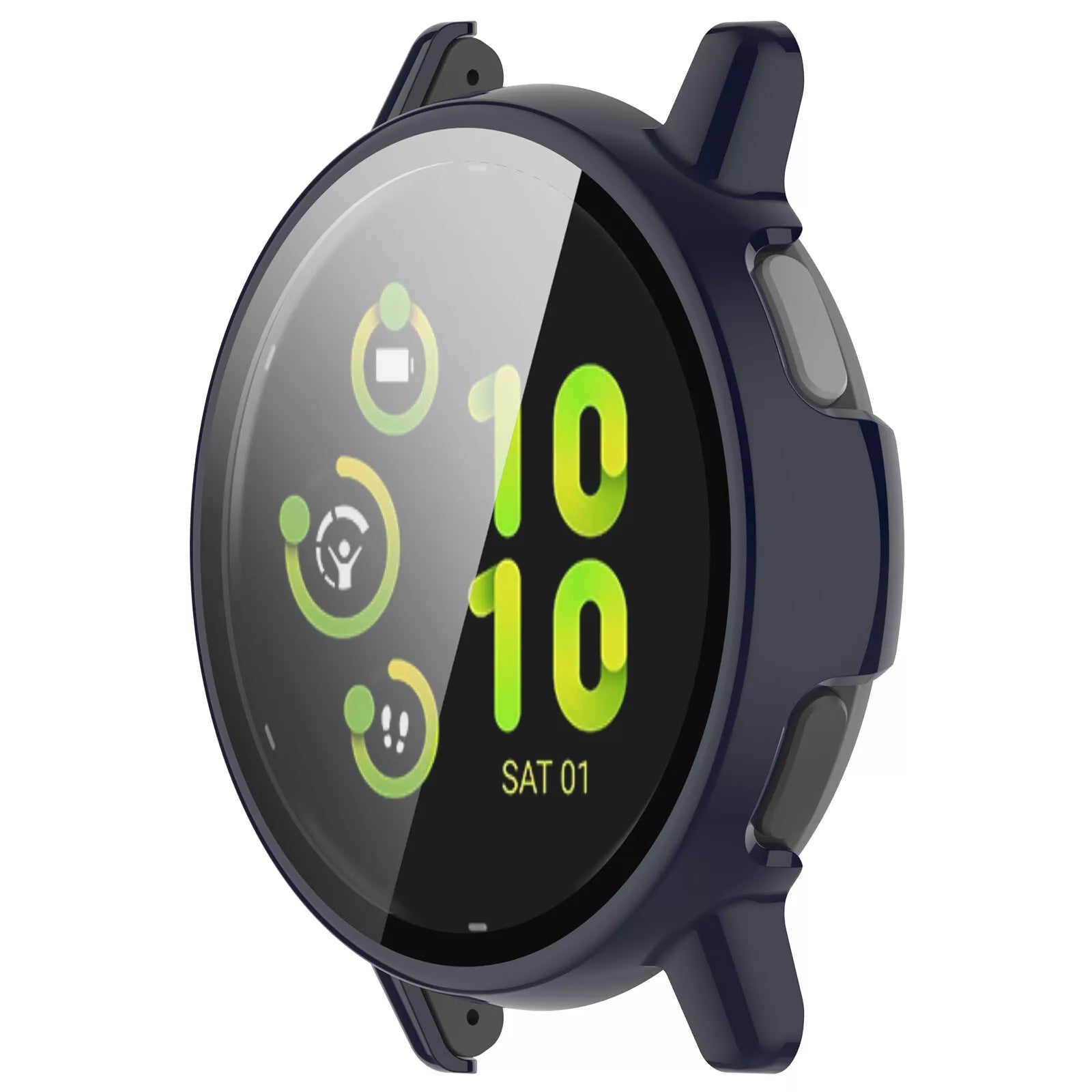 Garmin Vivoactive 5 hard case met glas (donkerblauw)