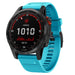 Garmin Fenix 7 siliconen bandje (lichtblauw)
