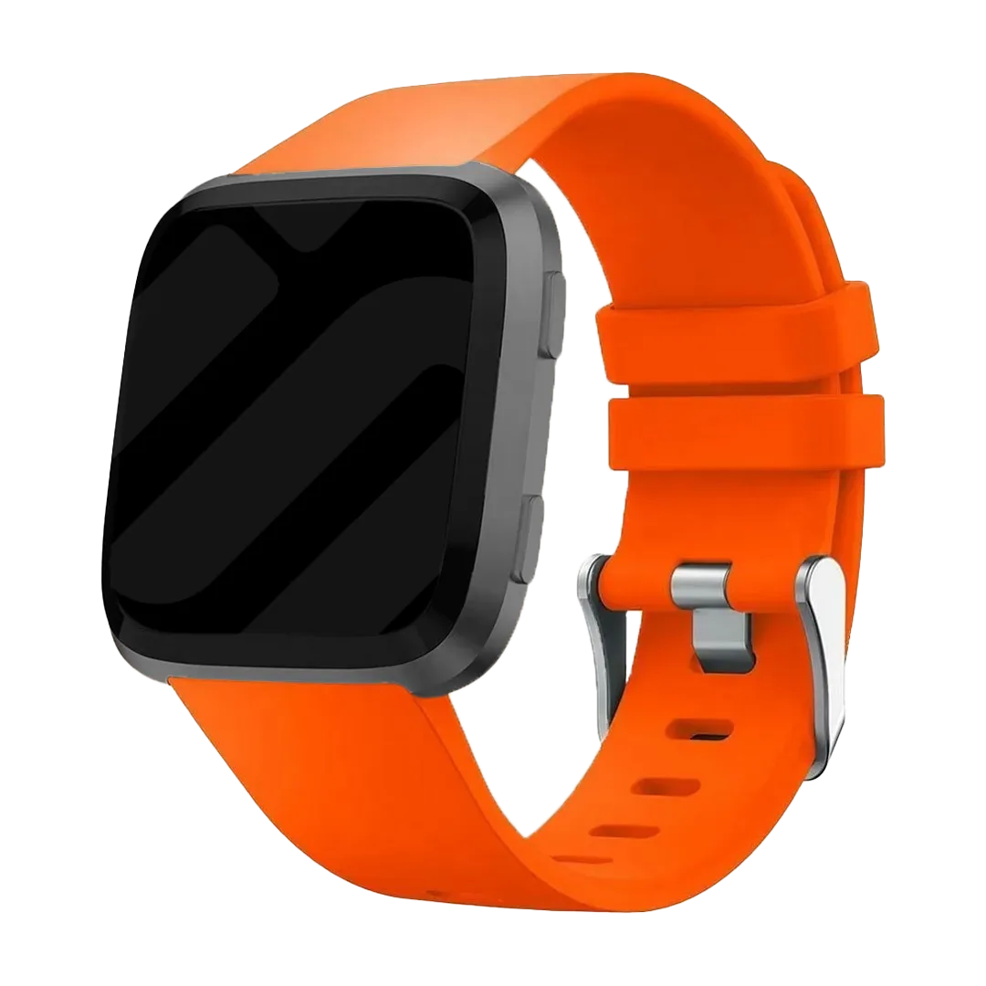 Fitbit Versa (2) siliconen bandje (oranje)