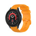 Samsung Galaxy Watch 5 Pro luxe siliconen bandje (oranje)