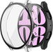 Samsung Galaxy Watch 6 40mm PC hard case met glas (transparant)