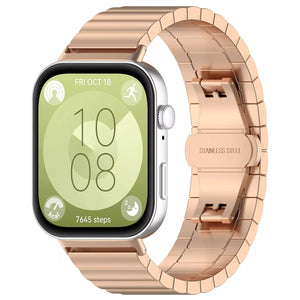 Huawei Watch Fit 5 Pro metalen bandje (roségoud)