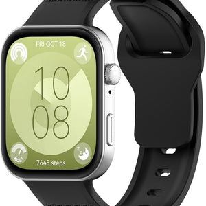 Huawei Watch Fit 4 outdoor siliconen bandje (zwart)