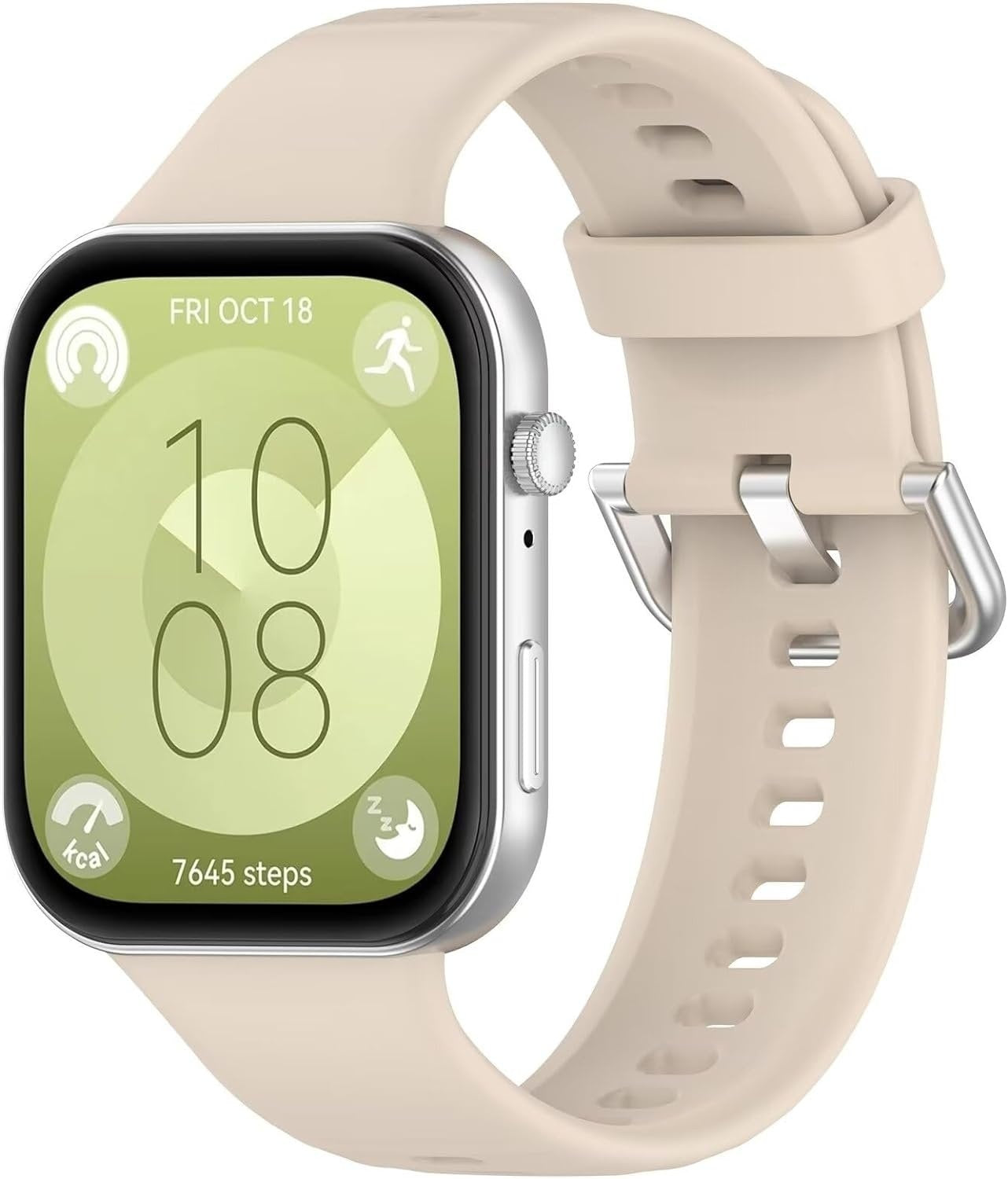 Huawei Watch Fit 4 Pro Silicone Strap (Beige)