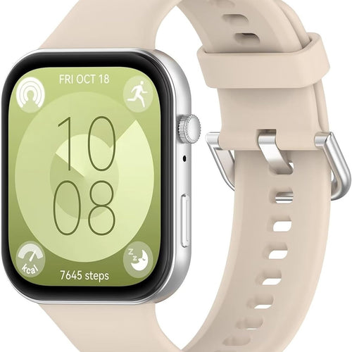 Huawei Watch Fit 4 siliconen bandje (beige)