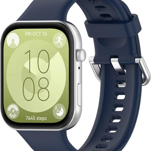 Huawei Watch Fit 4 siliconen bandje (donkerblauw)