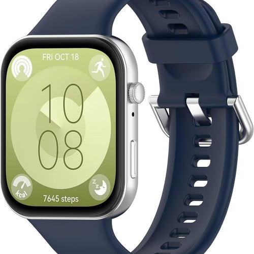 Huawei Watch Fit 4 siliconen bandje (donkerblauw)
