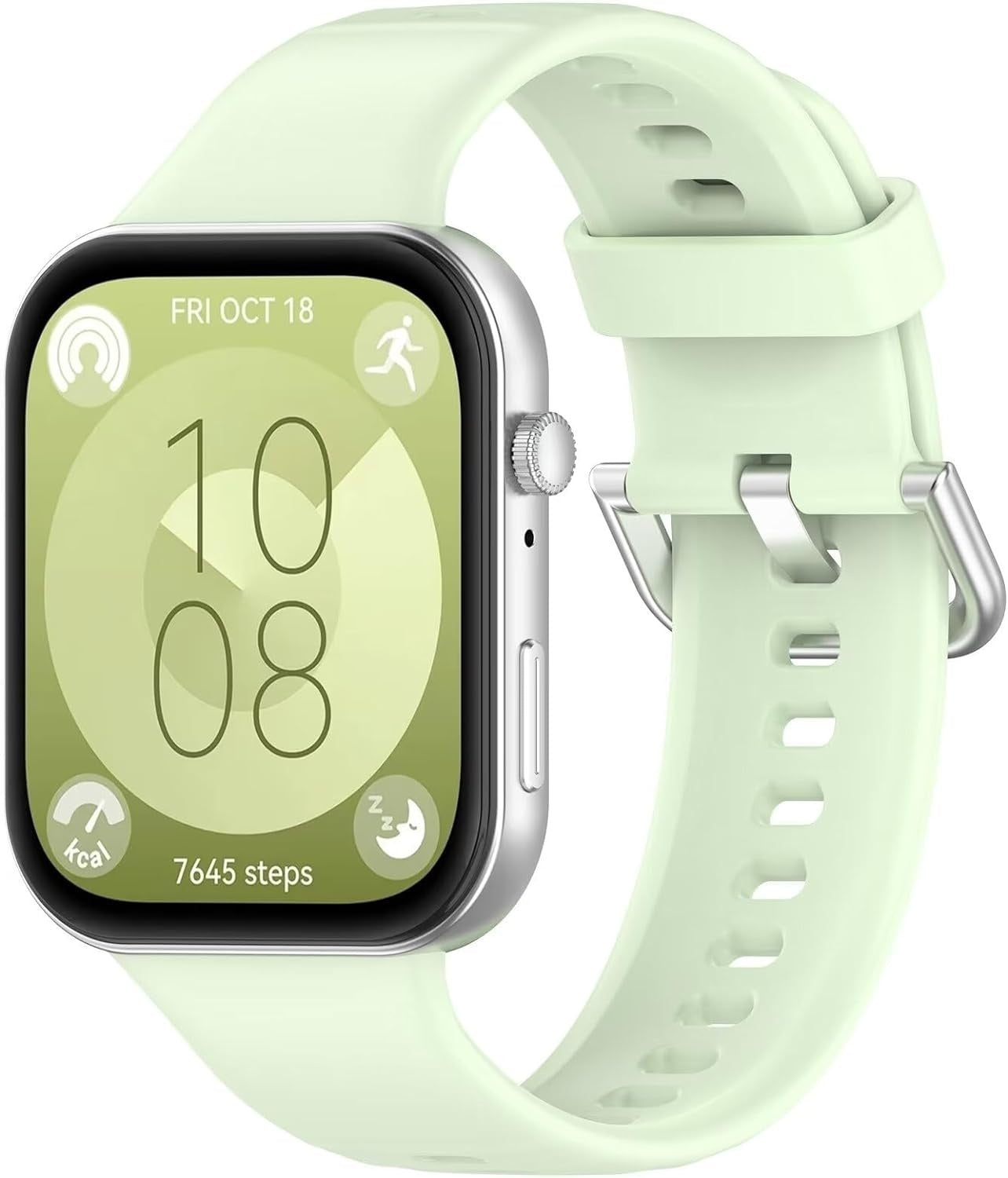Huawei Watch Fit 4 siliconen bandje (lichtgroen)