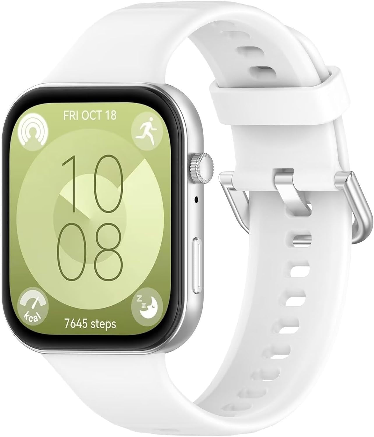 Huawei Watch Fit 4 siliconen bandje (wit)