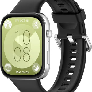 Huawei Watch Fit 4 siliconen bandje (zwart)