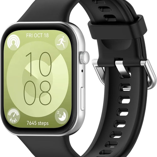 Huawei Watch Fit 4 siliconen bandje (zwart)