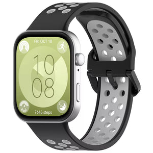 Huawei Watch Fit 4 Pro sport bandje (zwart/grijs)