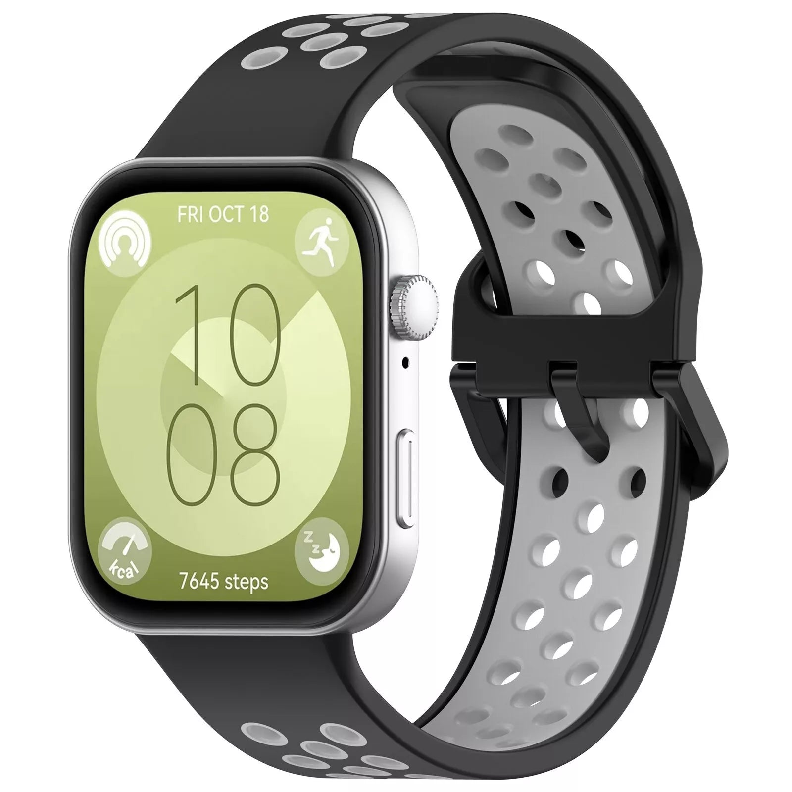 Huawei Watch Fit 4 Pro sport bandje (zwart/grijs)
