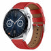 Huawei Watch GT 3 46mm leren bandje (rood)
