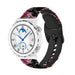 Pink Flower Huawei Watch GT 3 Pro 43mm bandje