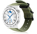 Huawei Watch GT 3 Pro 43mm nylon gesp band (groen)