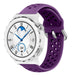 Huawei Watch GT 3 Pro 43mm siliconen bandje met gaatjes (paars)