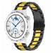 Huawei Watch GT 3 Pro 43mm stalen band (zwart/goud)
