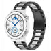 Huawei Watch GT 3 Pro 43mm stalen band (zwart/zilver)