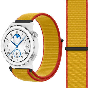 Nylon Strap, germany, on a watch, 3/4 front view