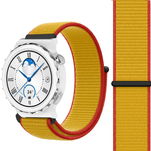 Nylon Strap, germany, on a watch, 3/4 front view