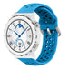 Huawei Watch GT 3 Pro 43mm siliconen bandje met gaatjes (lichtblauw)