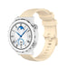 Huawei Watch GT 3 Pro 43mm luxe siliconen bandje (beige)