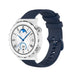 Huawei Watch GT 3 Pro 43mm luxe siliconen bandje (donkerblauw)