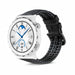 Huawei Watch GT 3 Pro 43mm siliconen / leren bandje (zwart)