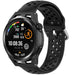 Huawei Watch GT Runner siliconen bandje met gaatjes (zwart) 