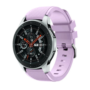 Samsung Galaxy Watch 46mm siliconen bandje (lila)