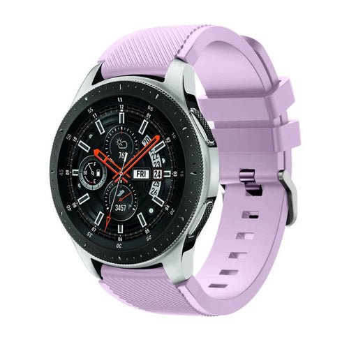 Samsung Galaxy Watch 46mm siliconen bandje (lila)