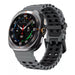 Samsung Galaxy Watch Ultra wave siliconen bandje (grijs/zwart)